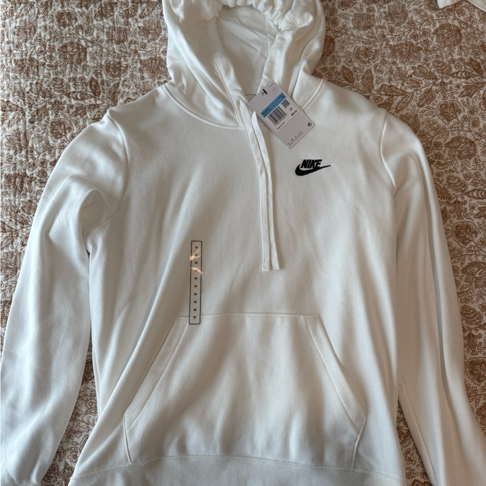 Nike White Hoodie